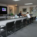 Image of customer being helped in front office